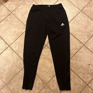 Mens Black Adidas Joggers/Sweatpants Large